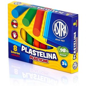 Plastelina Astra 8 kolorów