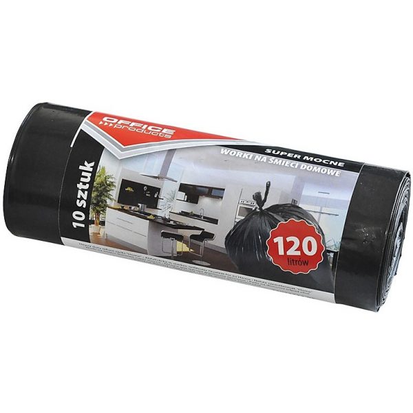 Worki na śmieci domowe OFFICE PRODUCTS, super mocn