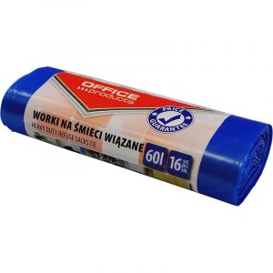 Worki na śmieci wiązane OFFICE PRODUCTS, premium (