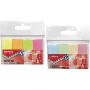 Zakładki indeksujące OFFICE PRODUCTS, papier, 20x5