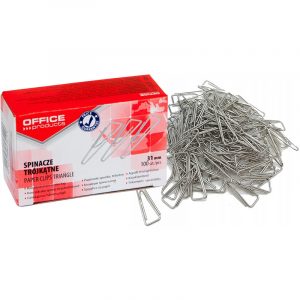 Spinacze trójkątne OFFICE PRODUCTS, 31mm, 100szt.,