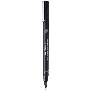 Cienkopis kreślarski Uni Pin-200 0.9mm czarny