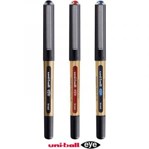 Pióro kulkowe Uni UB-150-10 (wkład niebieski) złot