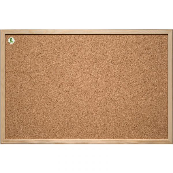 Tablica korkowa 2x3 ecoBoards 60x45cm rama drewnia